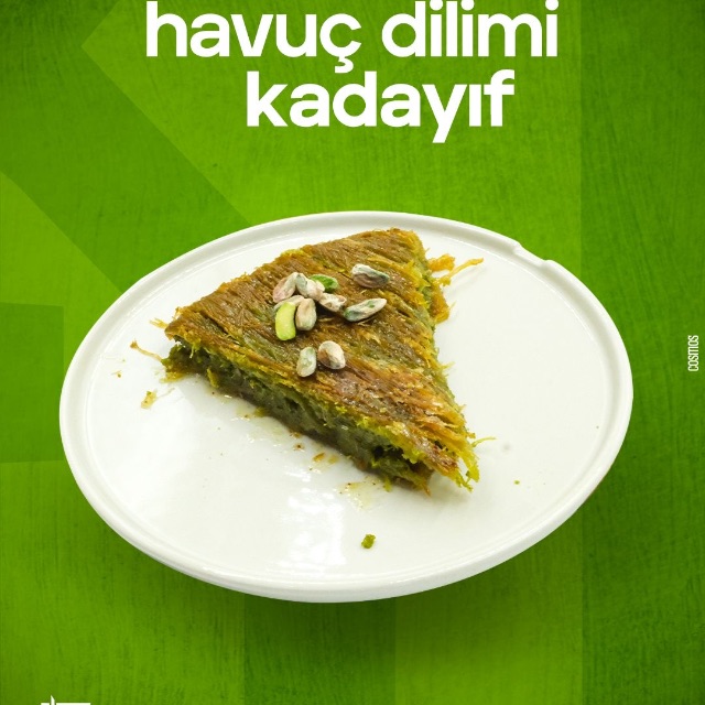 Havuç Dilimi Kadayıf Porsiyon 